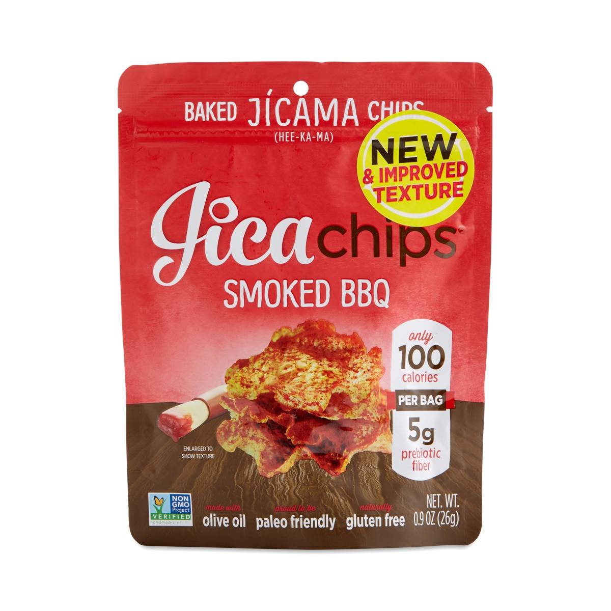 Smoked BBQ Jicama Chips by Jica Chips Thrive Market