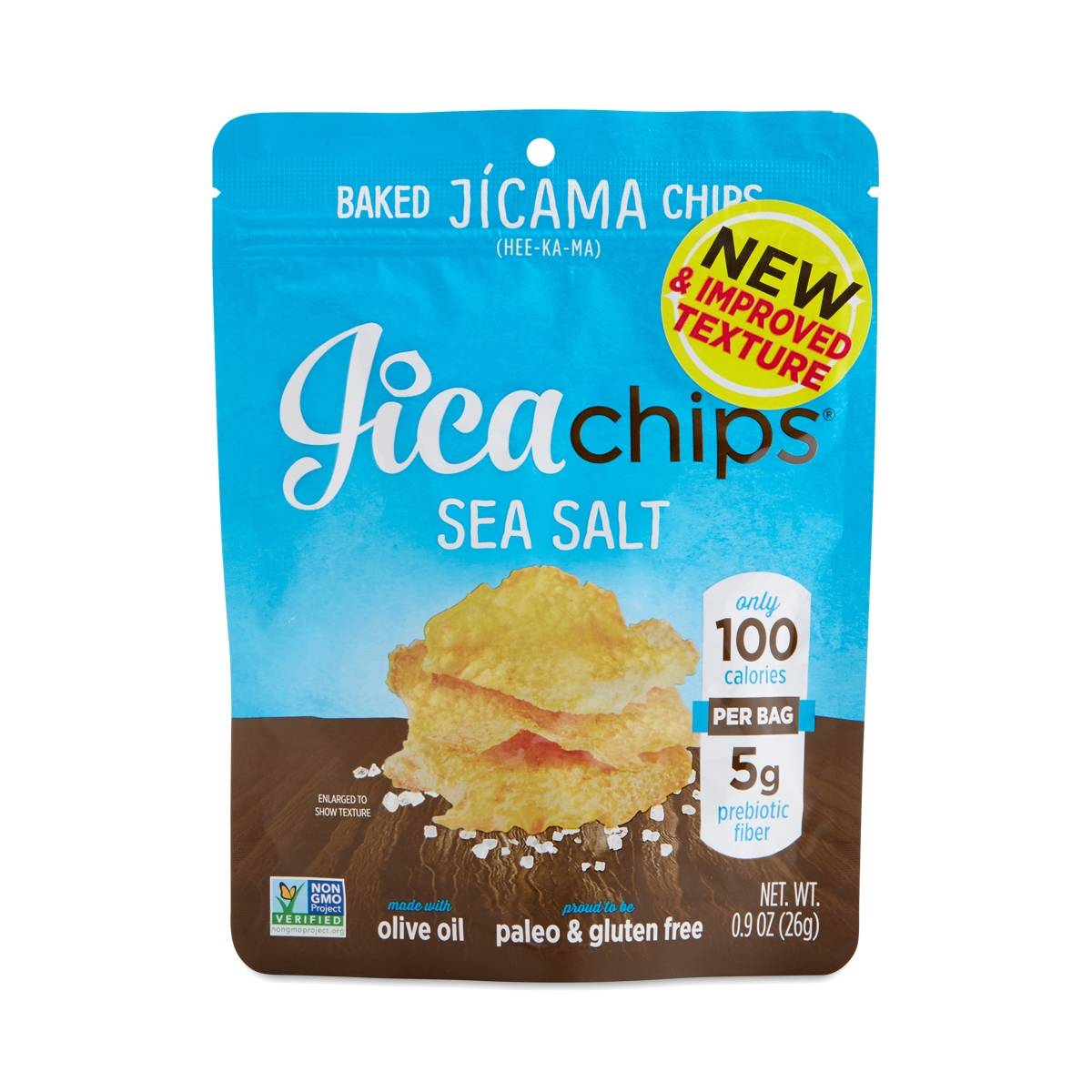 Sea Salt Jicama Chips by Jica Chips Thrive Market