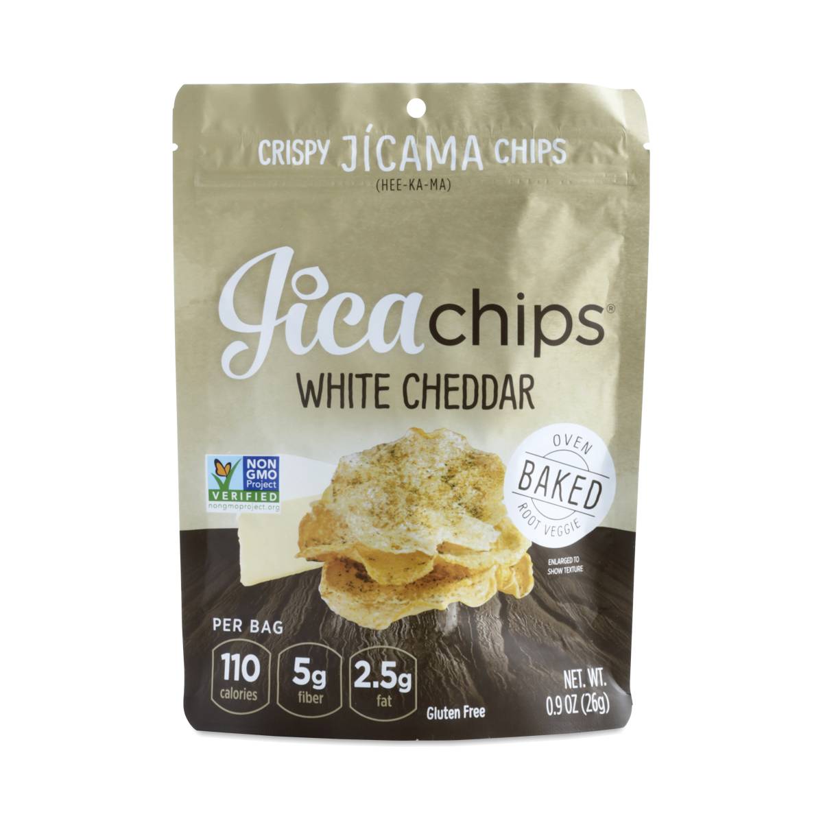 White Cheddar Jicama Chips by Jica Chips Thrive Market