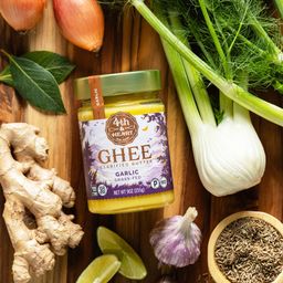 Grass Fed Ghee, Garlic