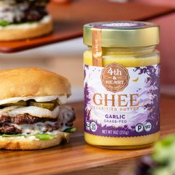 Grass Fed Ghee, Garlic