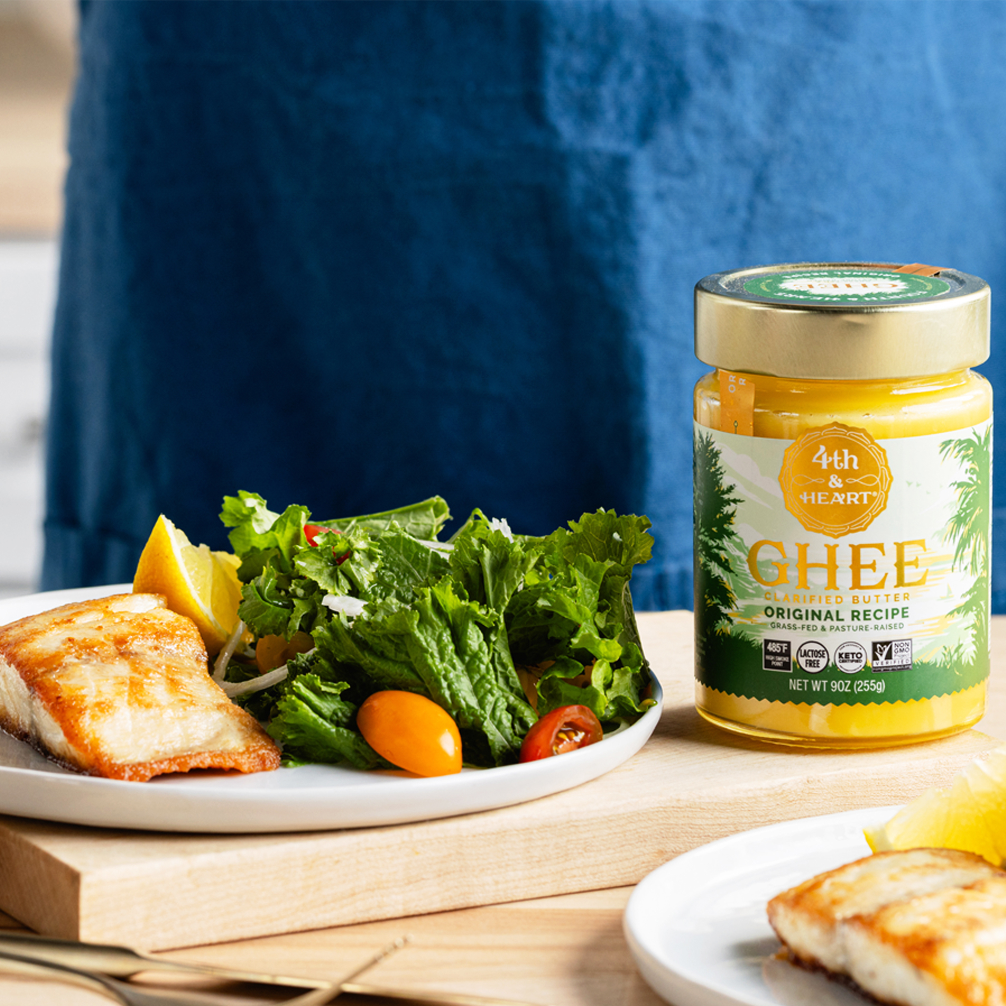 Grass Fed Ghee by 4th & Heart | Thrive Market