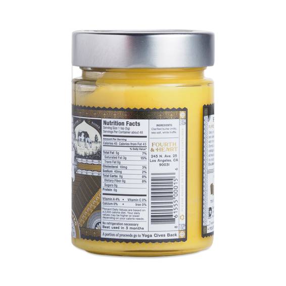 Grass Fed White Truffle Salt Ghee Thrive Market