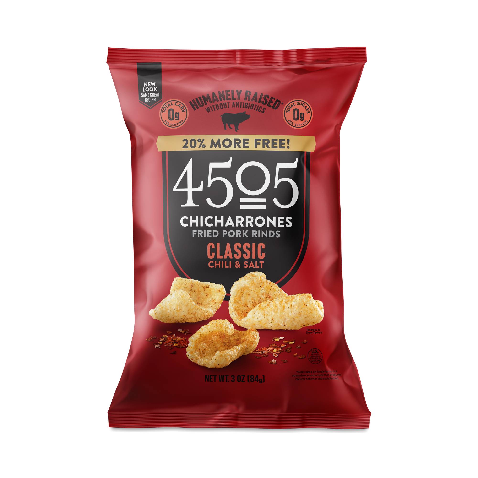 Chicharrones, Classic Chili & Salt