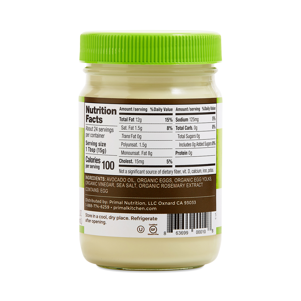 Avocado Oil Mayo by Primal Kitchen Thrive Market