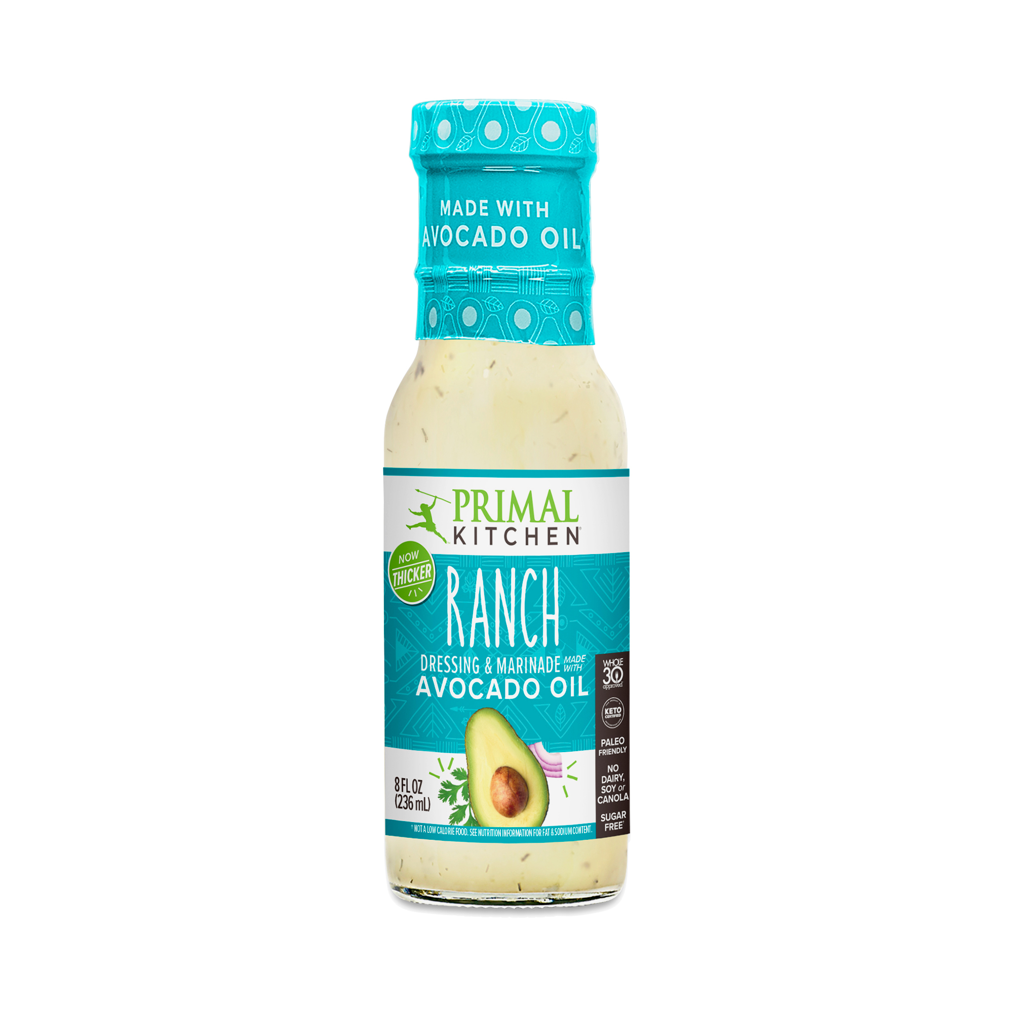 Primal Kitchen Dressing Ranch Avocado Oil - 8 fl oz bottle