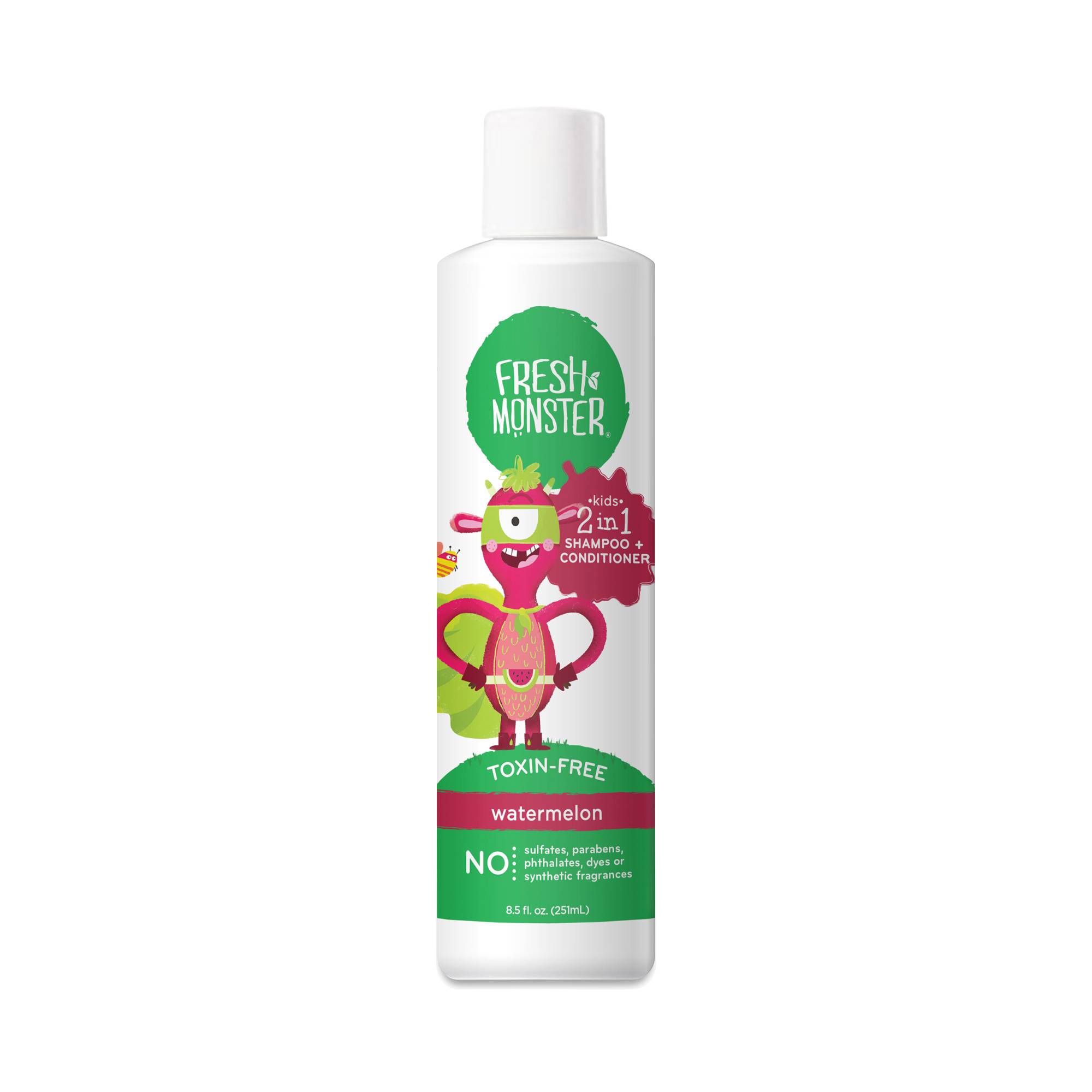 Kids 2 in 1 Shampoo & Conditioner, Watermelon