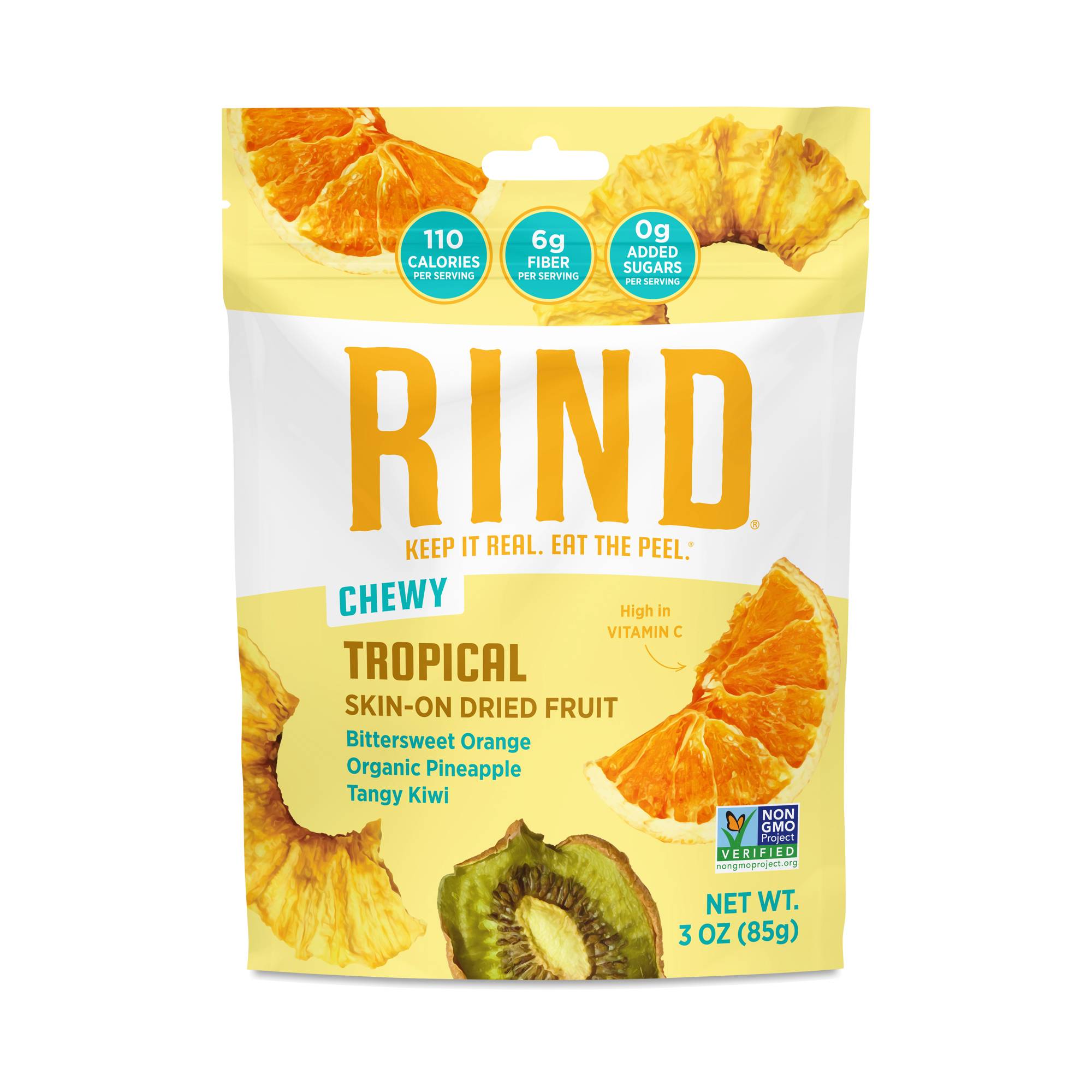 Chewy Fruit Leather, Tropical Blend