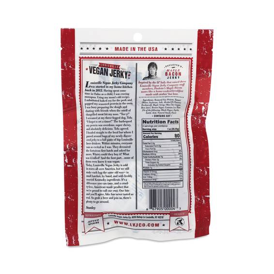 Maple Bacon Vegan Jerky Thrive Market
