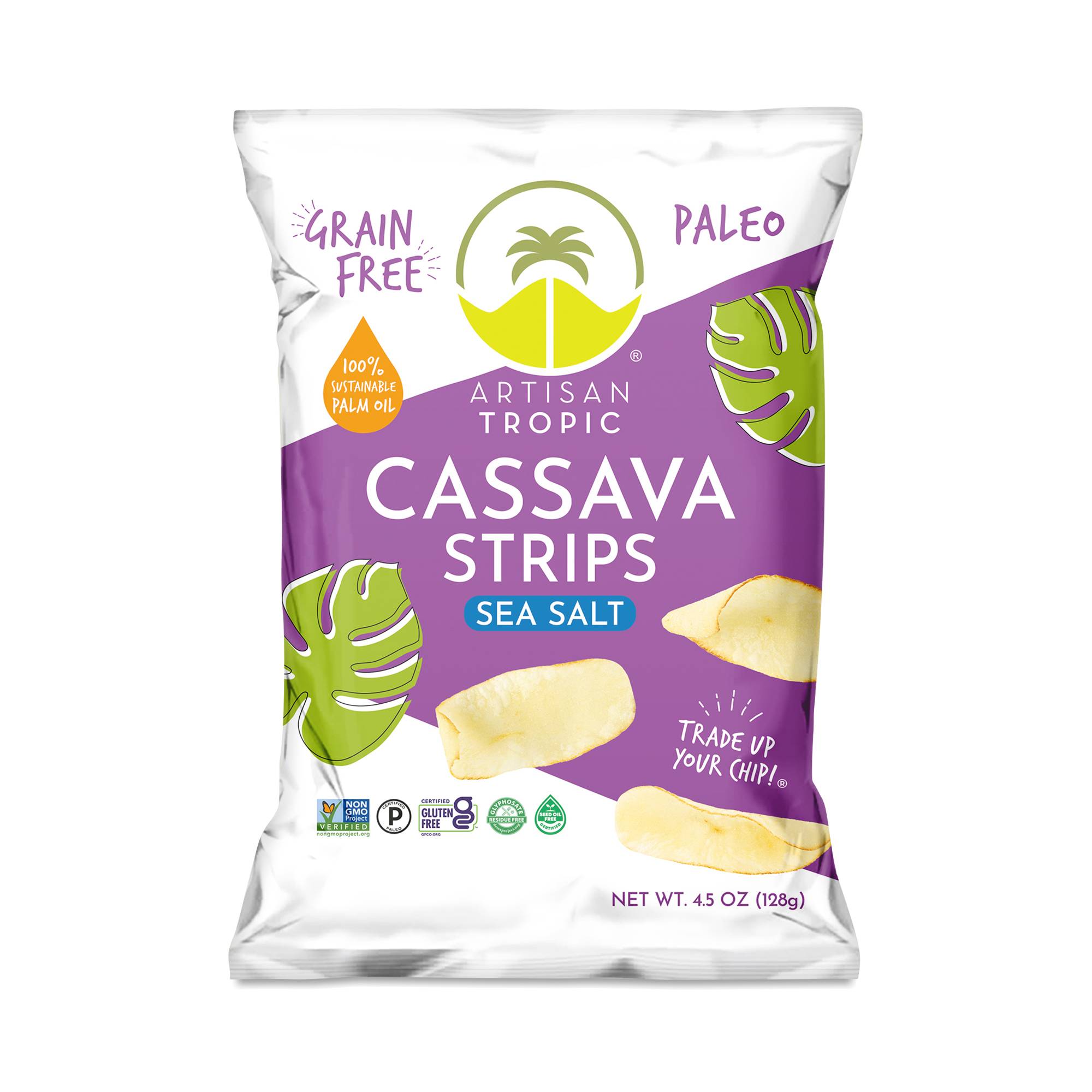 Cassava Strips, Sea Salt