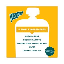 Free Range Chicken with Organic Peas and Carrots Baby Food