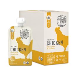 Free Range Chicken with Organic Peas and Carrots Baby Food