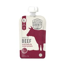 Grass Fed Beef with Organic Kale and Sweet Potato Baby Food