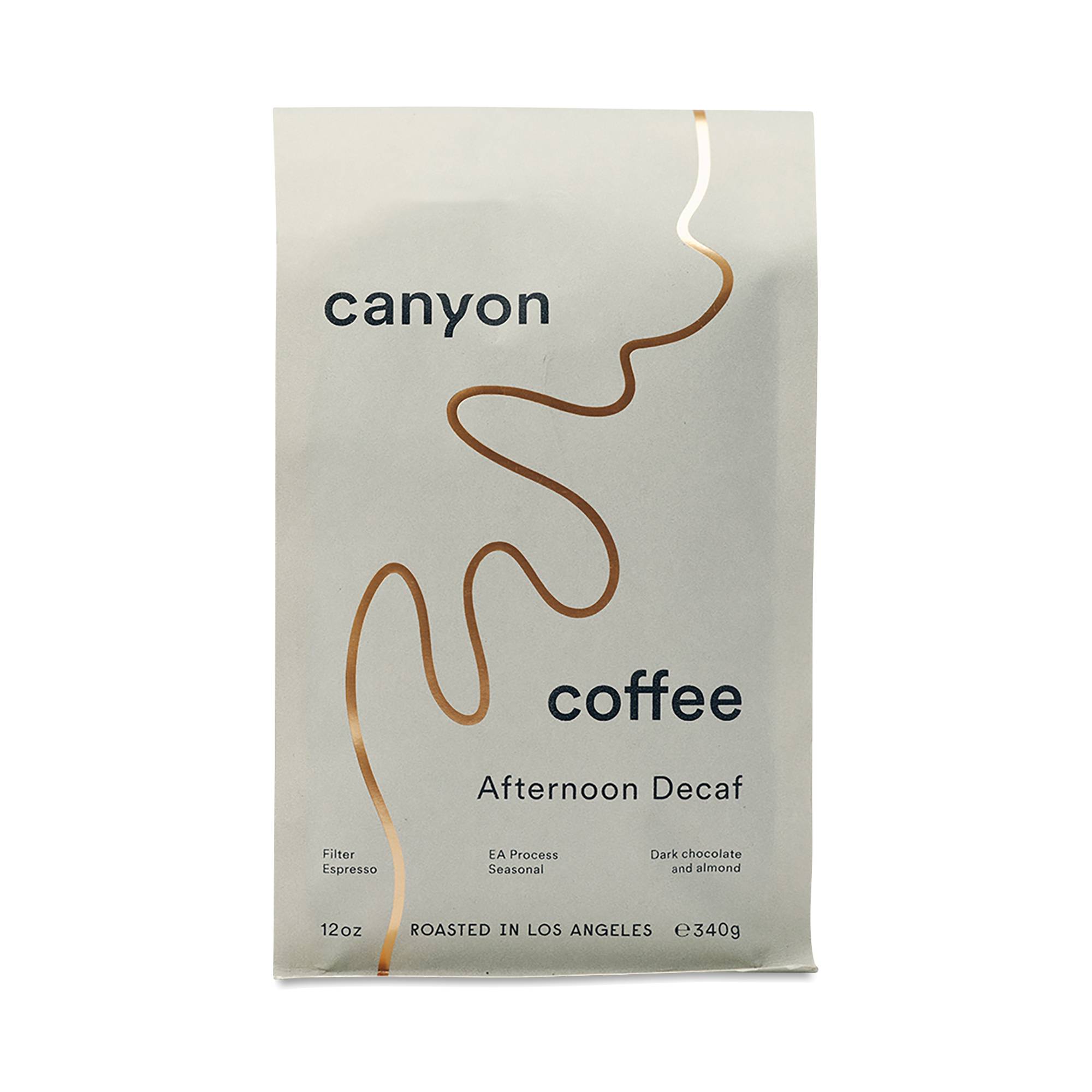 Whole Bean Decaf Coffee, Afternoon Decaf Mexico Medium Roast