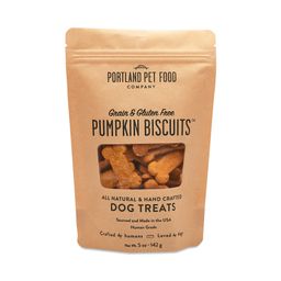 Grain & Gluten-Free Pumpkin Dog Biscuits