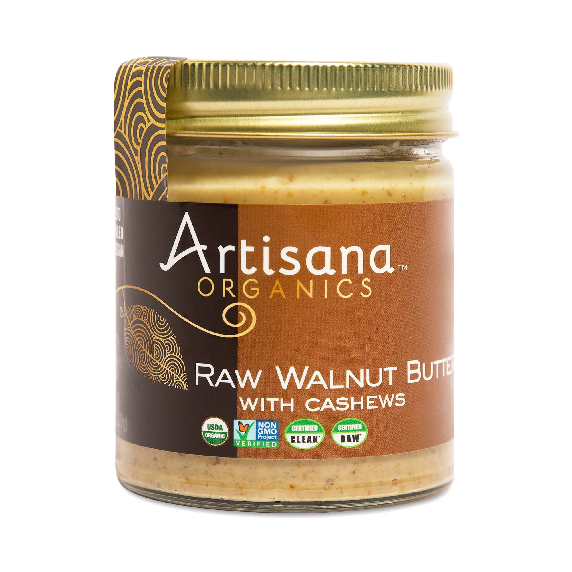 Organic Raw Walnut Butter with Cashews
