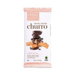 Dark Chocolate Bar, Cheeky Cheeky Churro