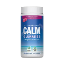 CALM Magnesium Gummies, Raspberry Lemon
