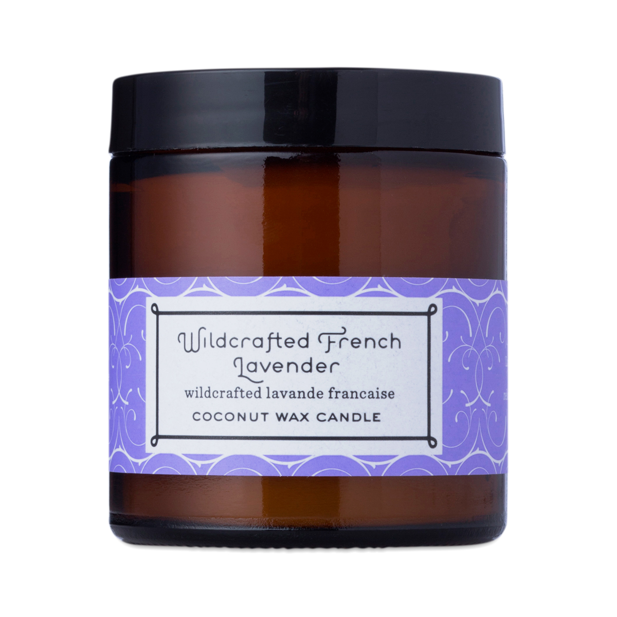 Coconut Wax Candle Jar, Lavender