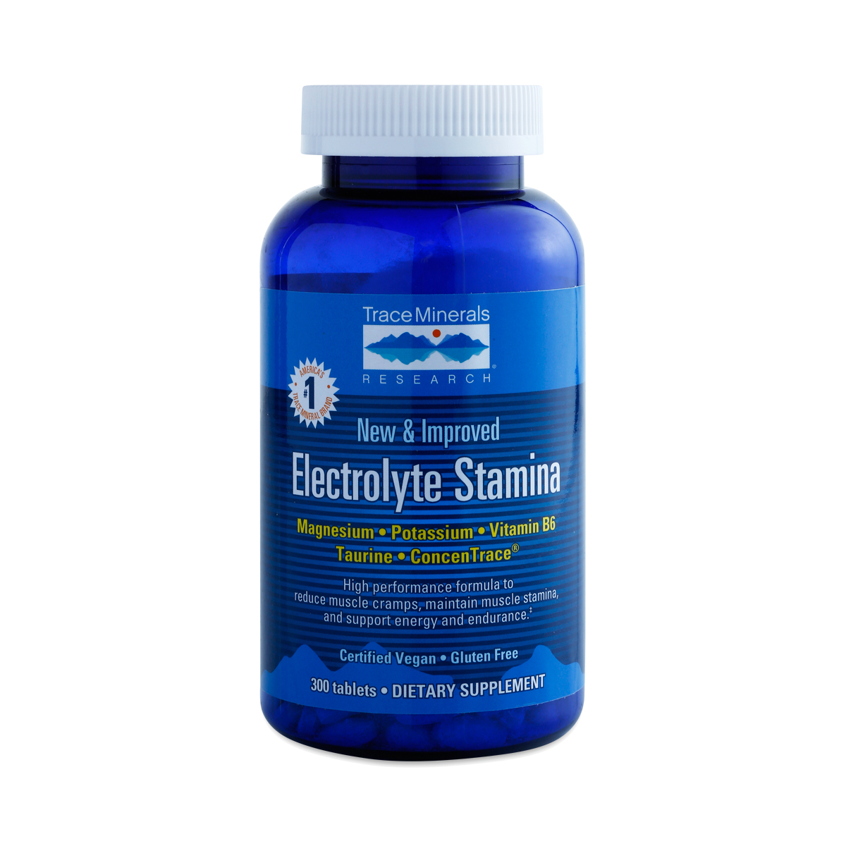 Trace Minerals Electrolyte Stamina Tablets Thrive Market