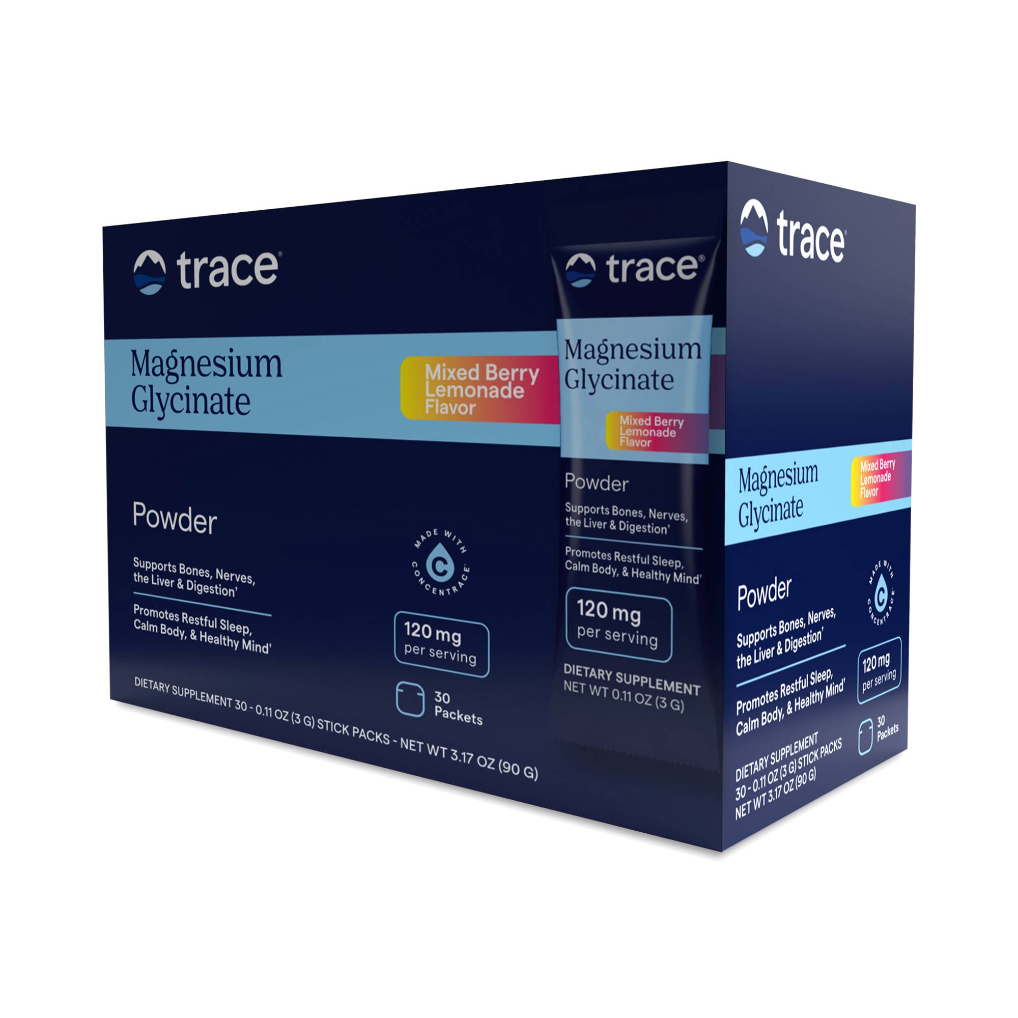 Magnesium Glycinate, Mixed Berry Lemonade