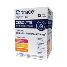 ZeroLyte Sugar Free Variety Pack, Berry Lemonade, Tropical & Orange