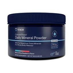 ConcenTrace Daily Mineral Powder, Blue Raspberry