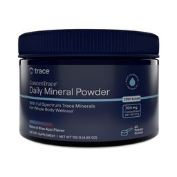 ConcenTrace Daily Mineral Powder, Blue Acai