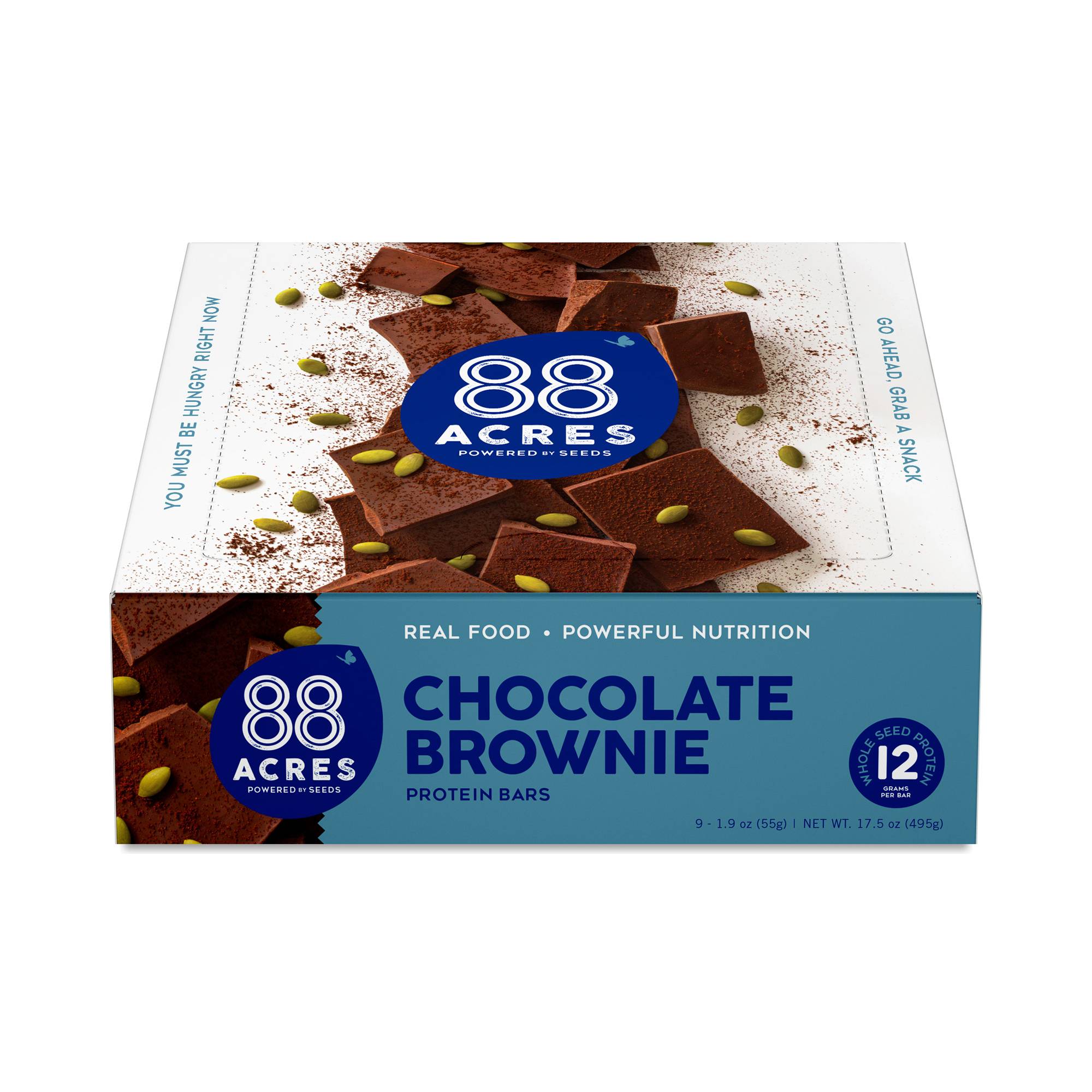 Pumpkin Seed Protein Bar, Chocolate Brownie
