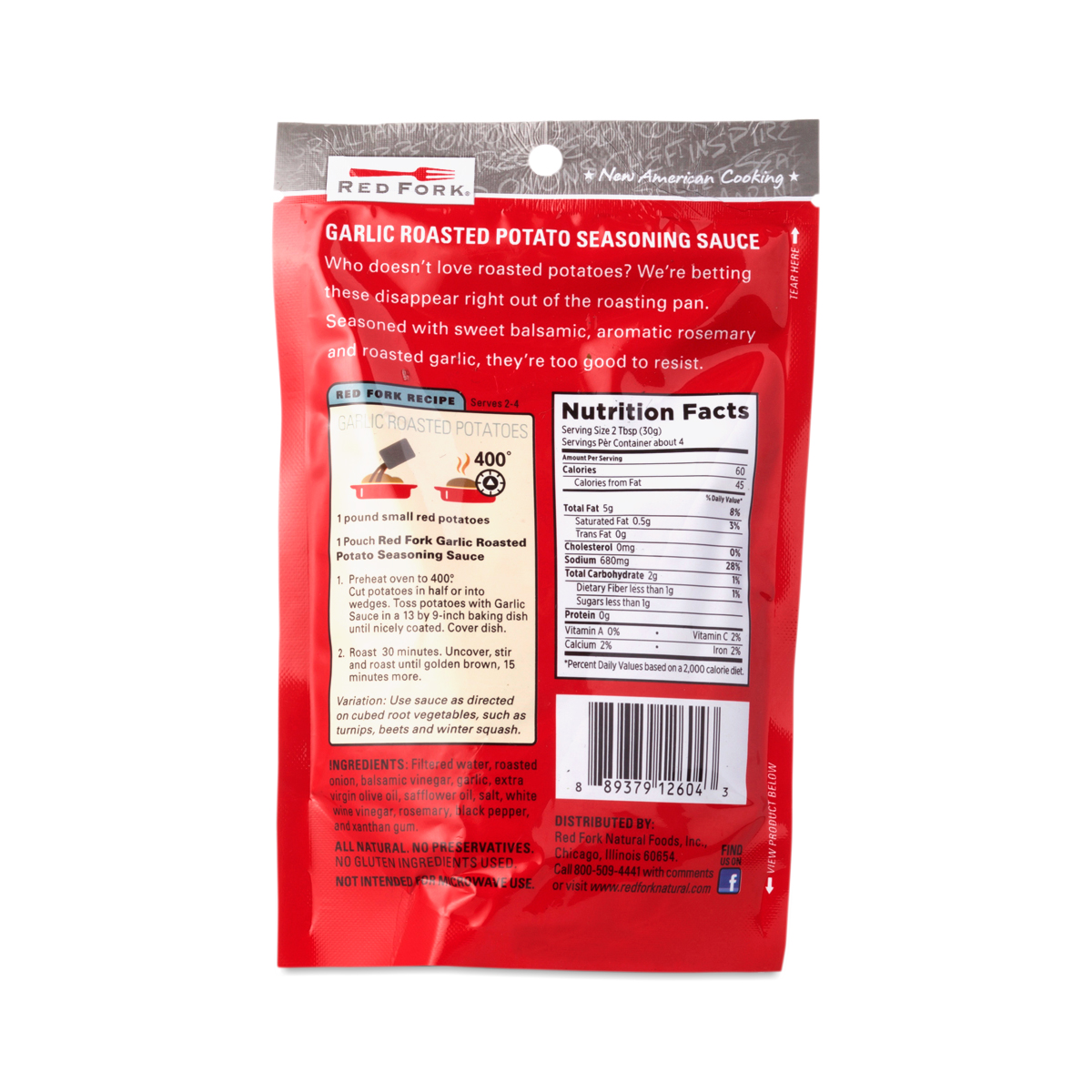 Garlic Roasted Potato Seasoning Sauce by Red Fork Thrive Market
