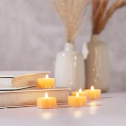 Pure Beeswax Tea Light Candles