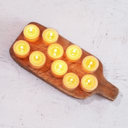 Pure Beeswax Tea Light Candles
