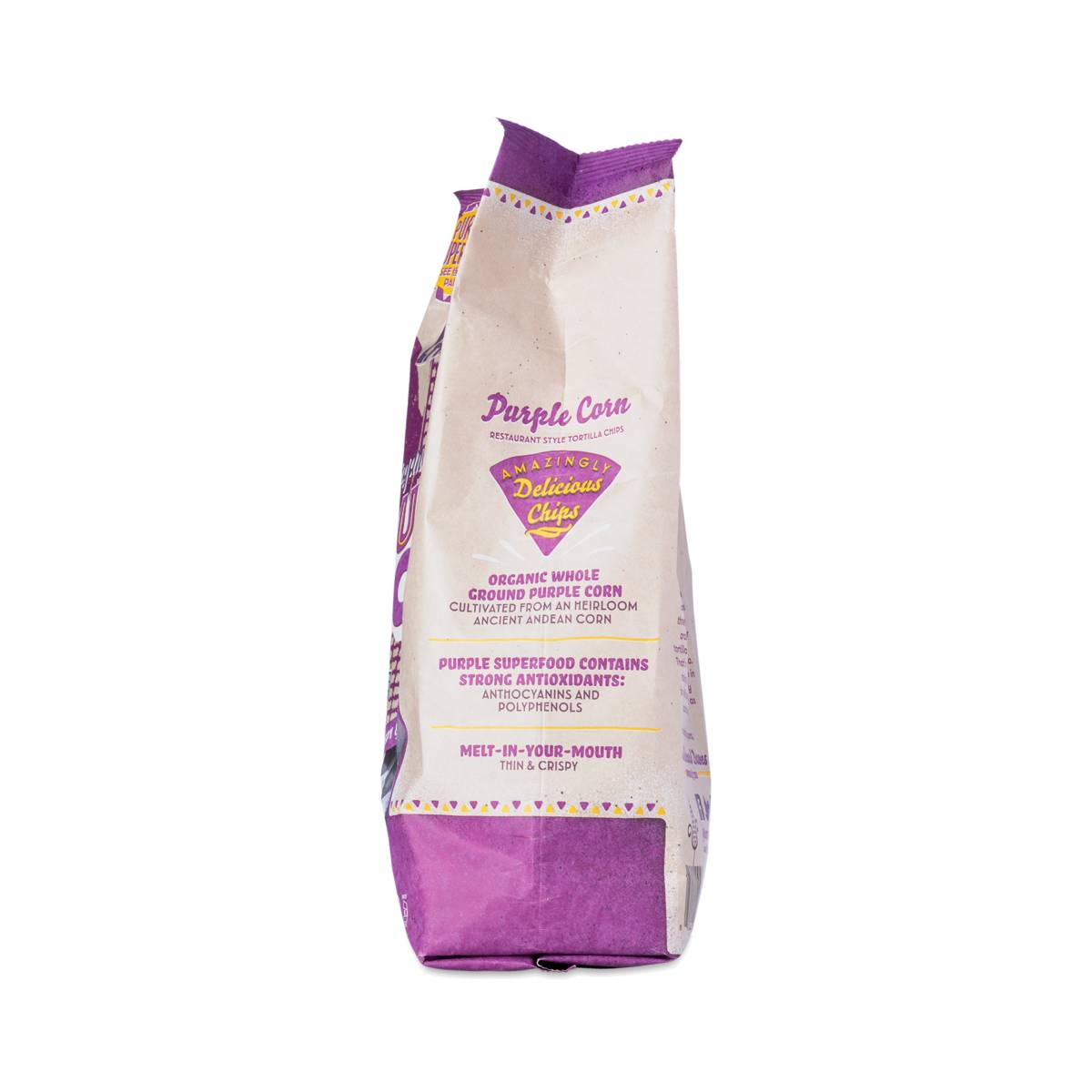 Organic Purple Corn Tortilla Chips by Late July Thrive Market