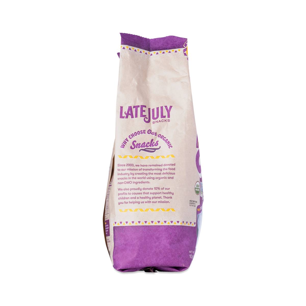 Organic Purple Corn Tortilla Chips by Late July Thrive Market
