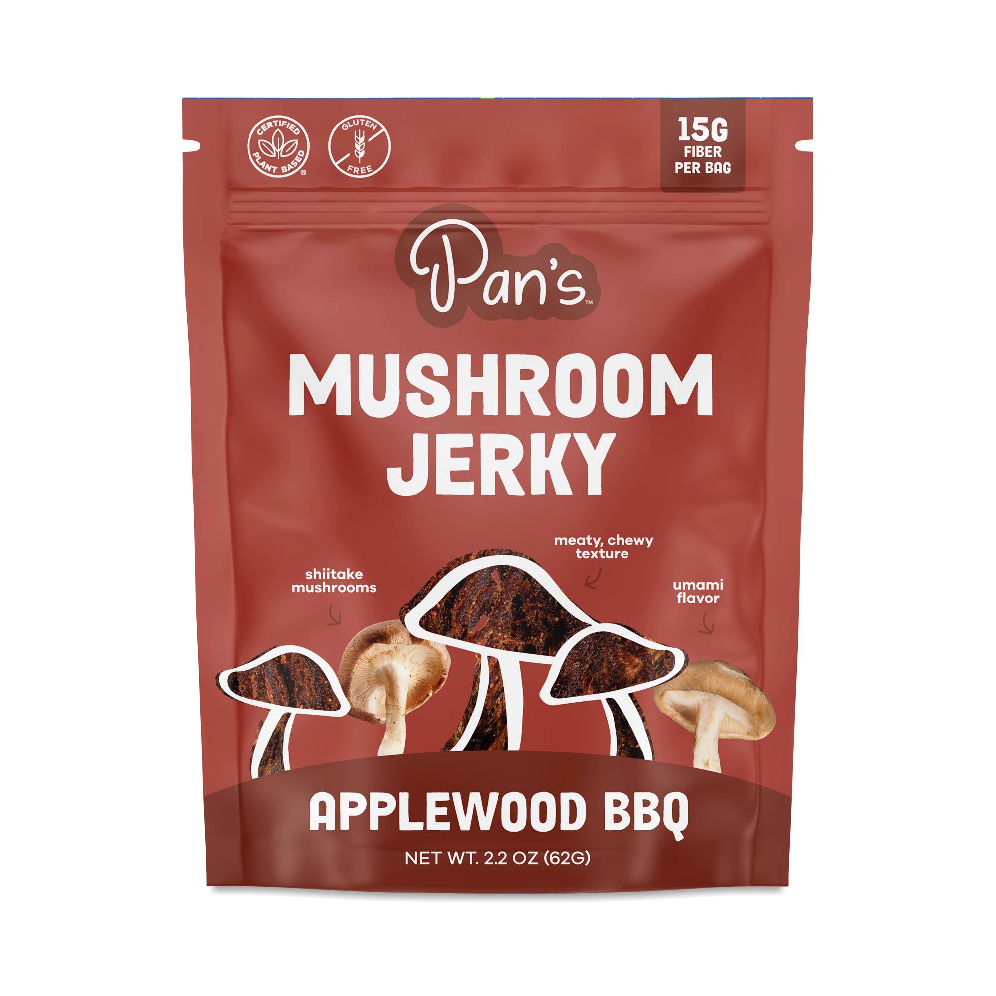 Mushroom Jerky, Applewood BBQ