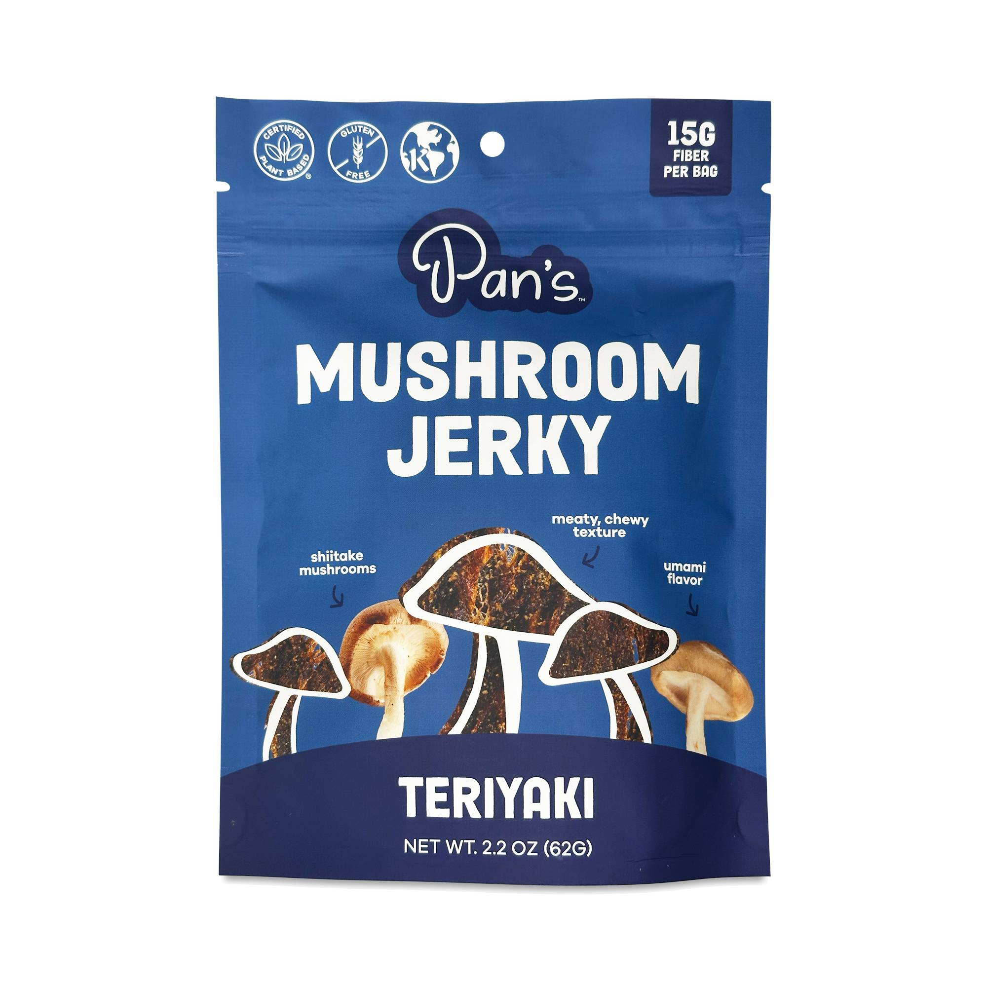 Mushroom Jerky, Teriyaki