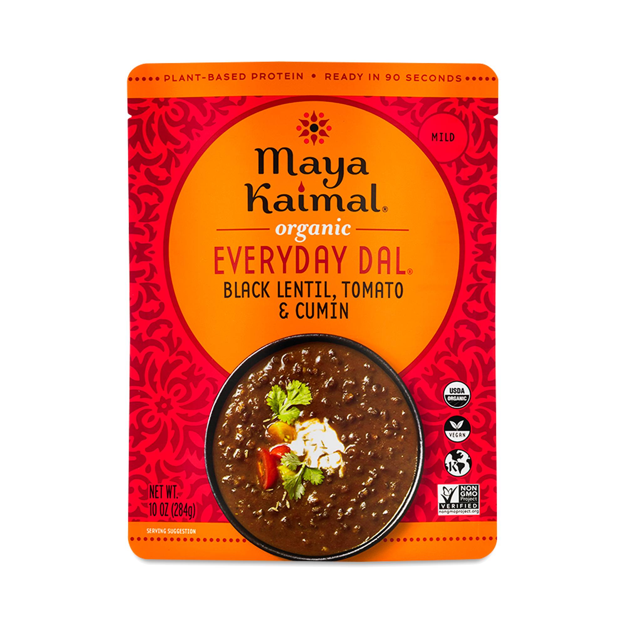 Organic Everyday Dal , Black Lentil, Tomato & Cumin