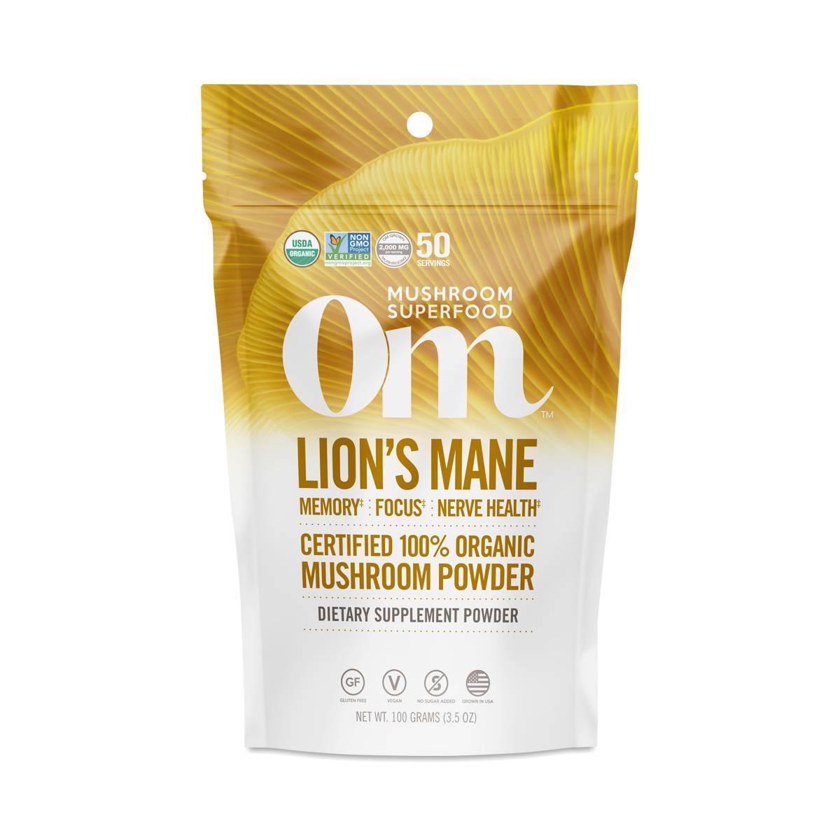 Lion's Mane Mushroom Superfood Powder