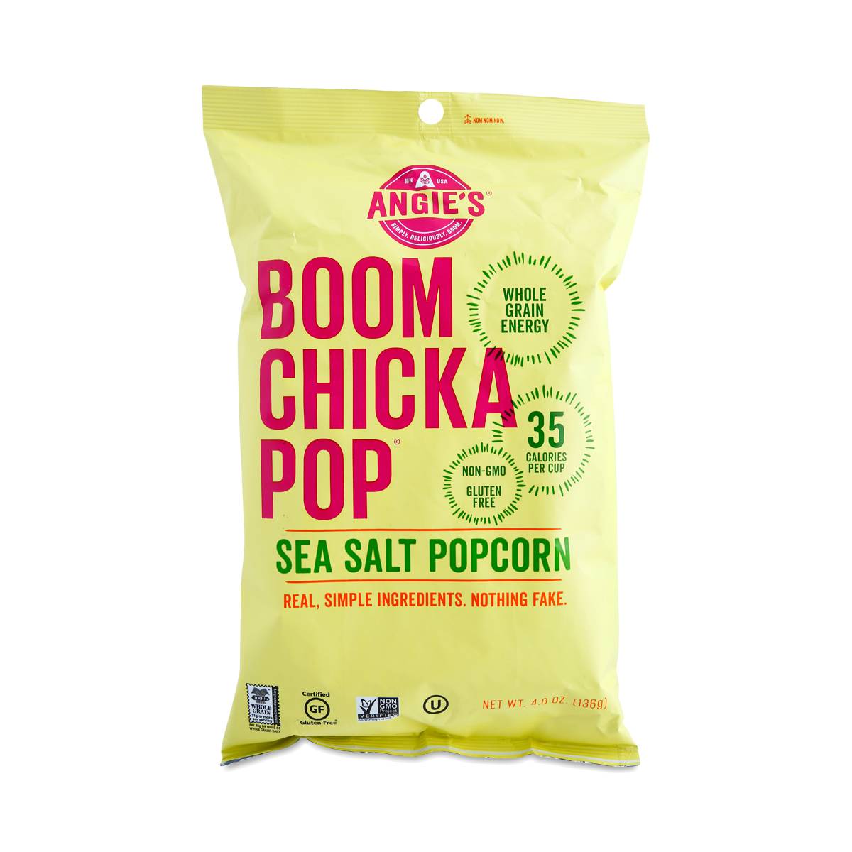 BOOMCHICKAPOP Popcorn, Sea Salt