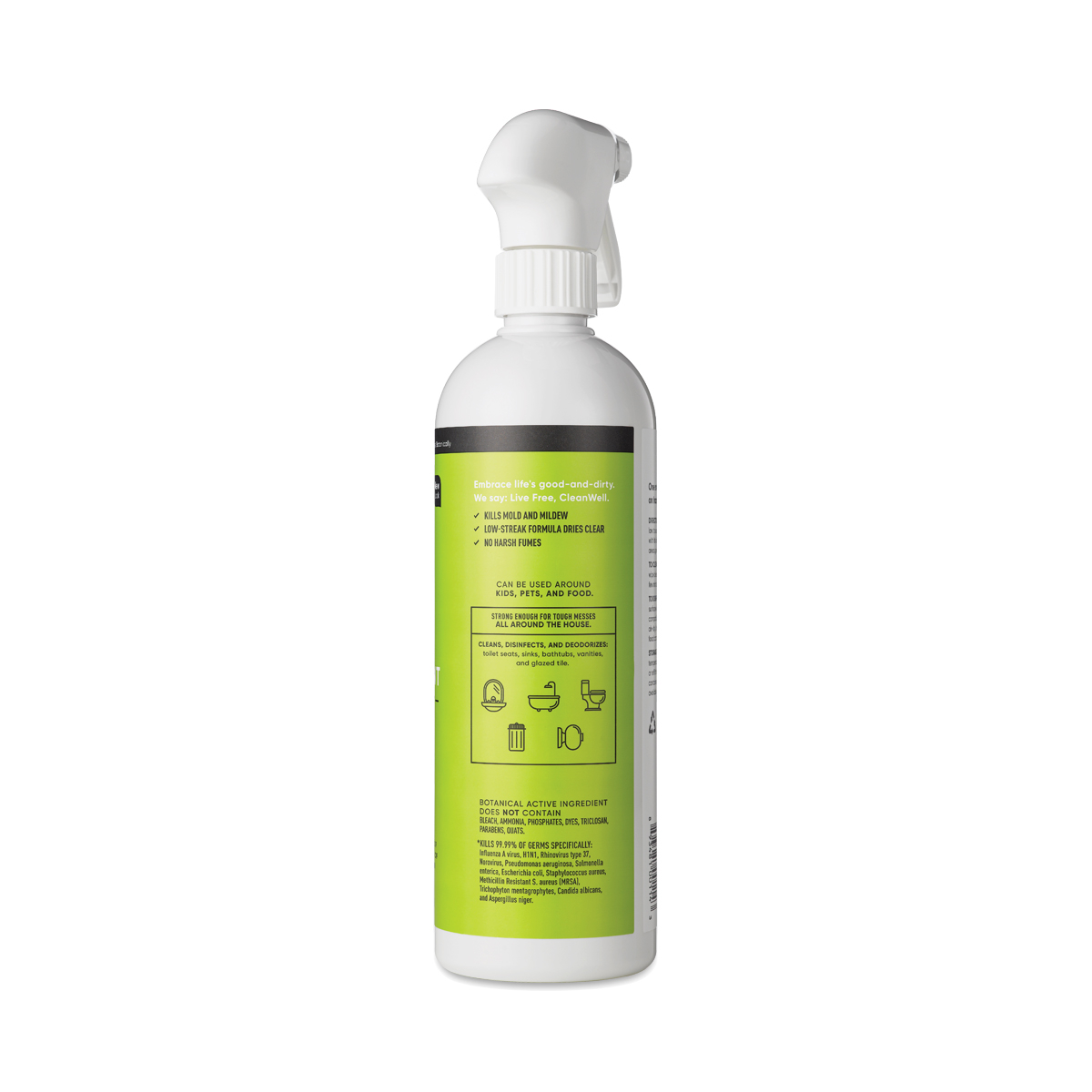 CleanWell Botanical Disinfectant All Purpose Cleaner, Citrus Thrive Market