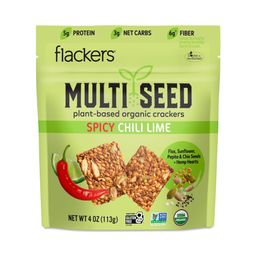 Multi Seed Crackers, Spicy Chili Lime