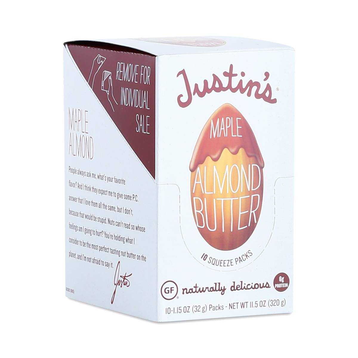 Maple Almond Butter Squeeze Packs