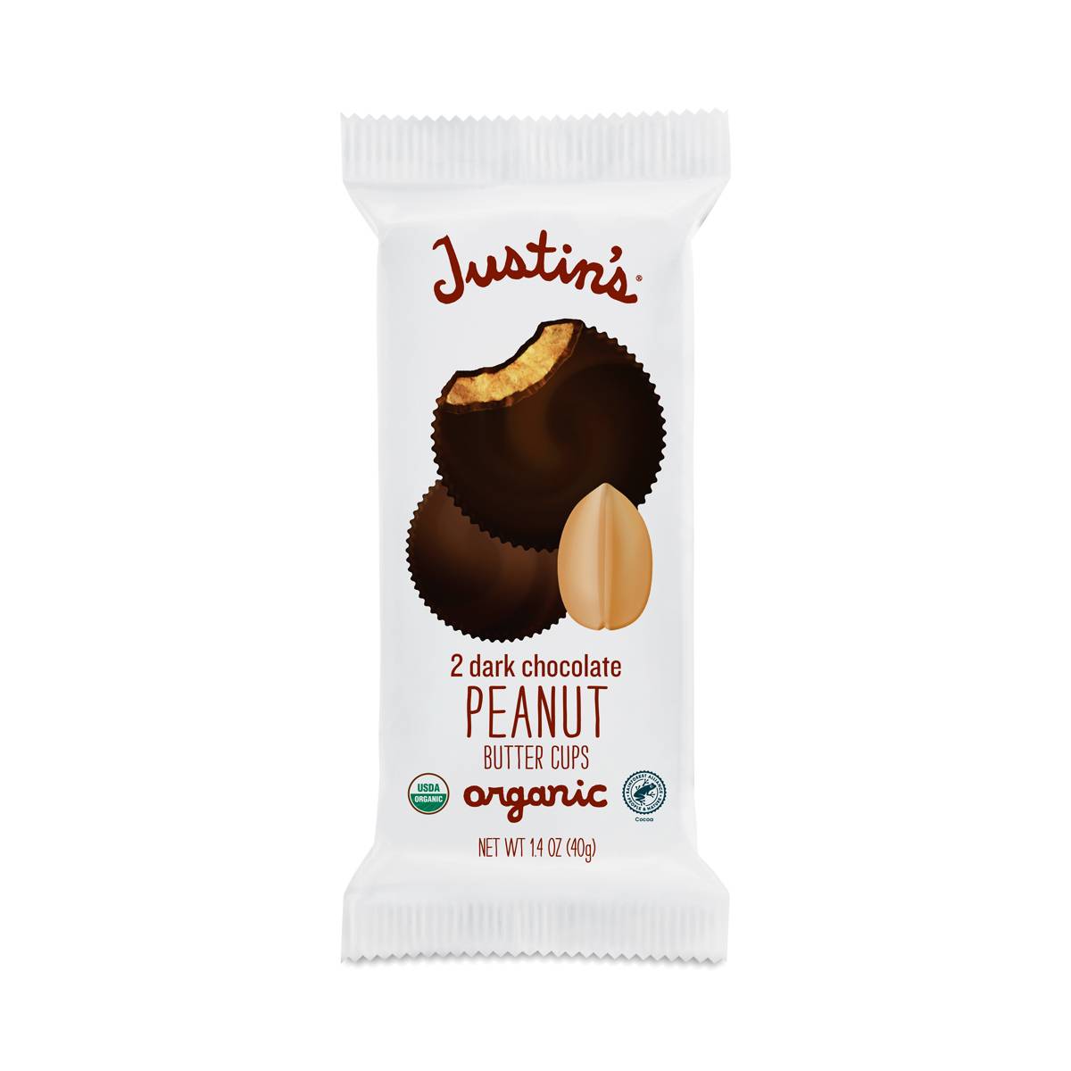 Organic Dark Chocolate Peanut Butter Cups