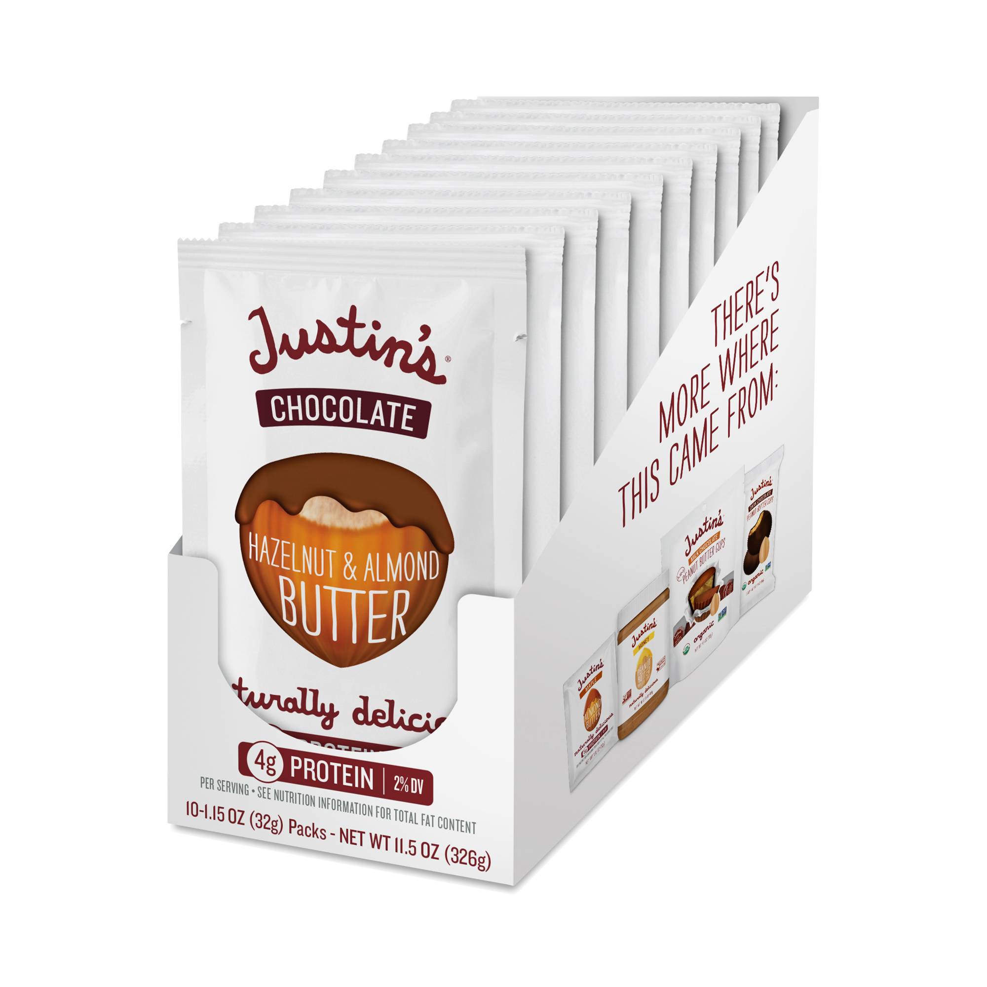 Chocolate Hazelnut & Almond Butter Squeeze Pack