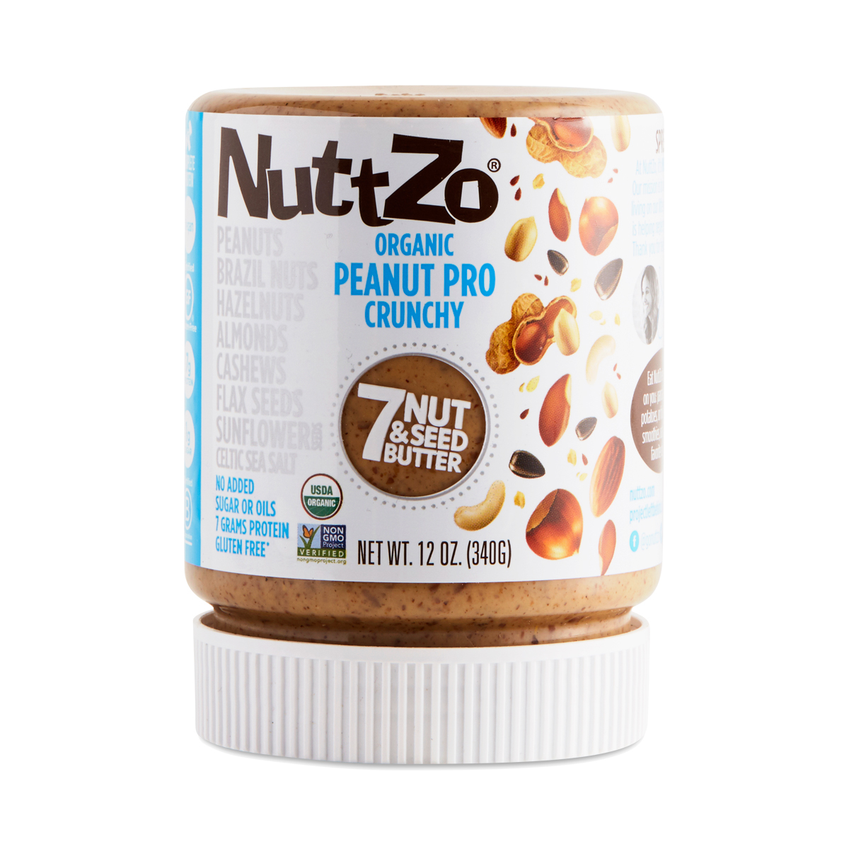 Organic Crunchy Peanut Pro by NuttZo Thrive Market
