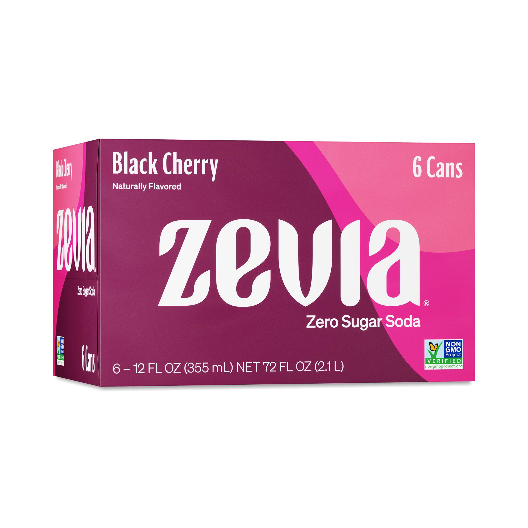 Zero Sugar Soda, Black Cherry