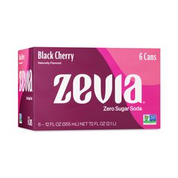 Zero Sugar Soda, Black Cherry
