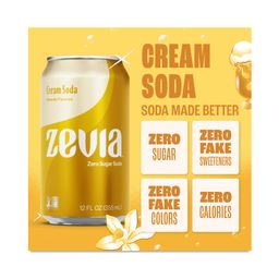 Zero Sugar Soda, Cream Soda