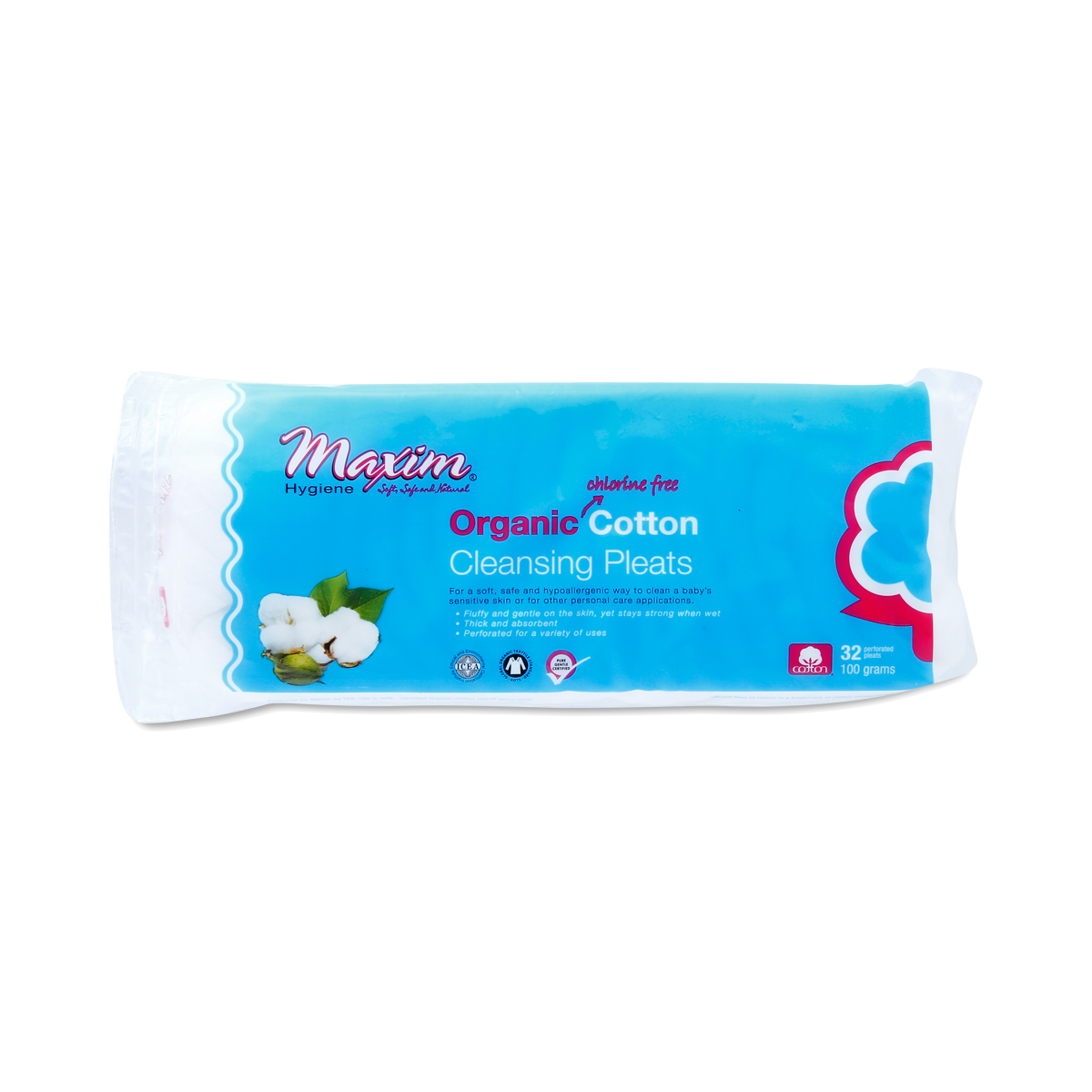 Organic Cotton Cleansing Pleats