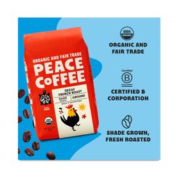 Ground Coffee, Decaf French Roast Dark Roast